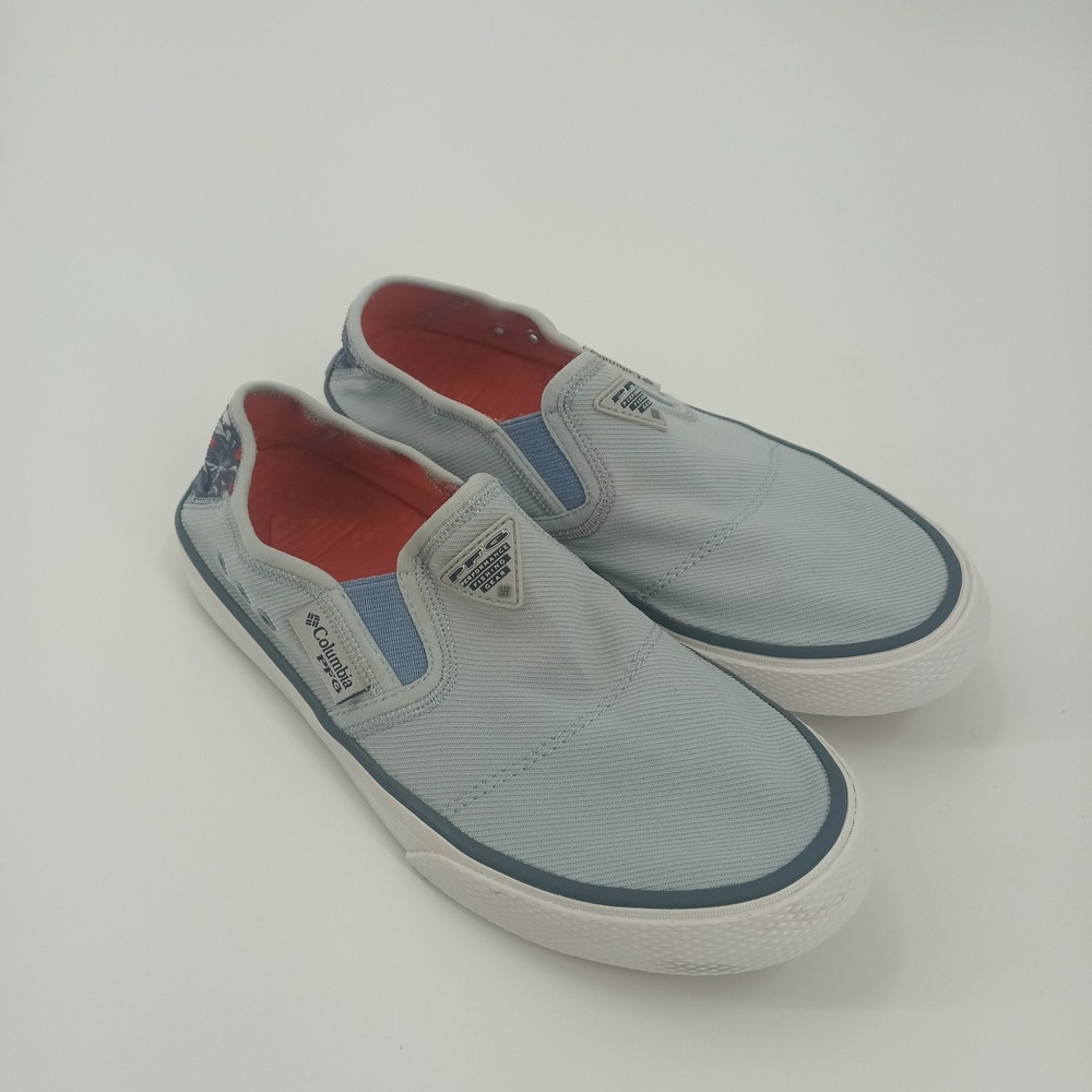 Columbia PFG Womens Blue Bahama Vent Slip On Boat Shoes BL0153-406 Size 6